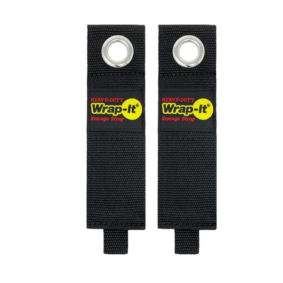 Wrap It Storage Heavy Duty Storage Straps Assorted 6 Pack Velcro Easy Organize - Picture 4 of 7